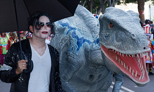 Michael Jackson was bevriend met een Tyrannosaurus rex.