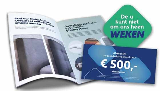 Voordeelbon Aldenhuijsen & inspiratiemagazine
