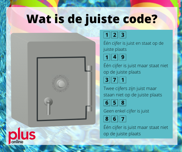 Plus Zomerpuzzels kraak-de-kluis