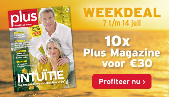 Alleen deze week: 10 nummers voor €30!