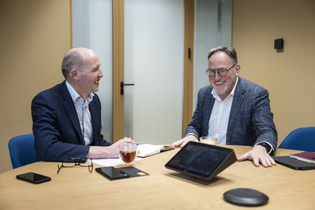 Erik Bogaards interview met pensioendeskundige