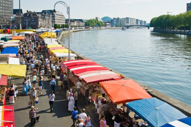 ©WBT - J.P.Remy-Liege - Marché de la Batte