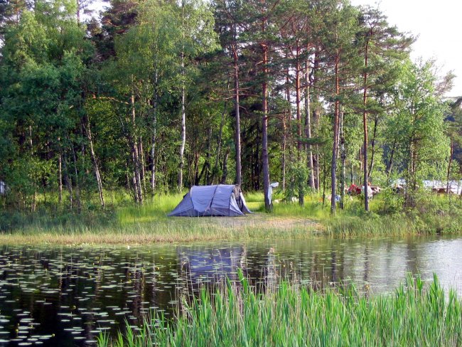 Camping in Hätteboda