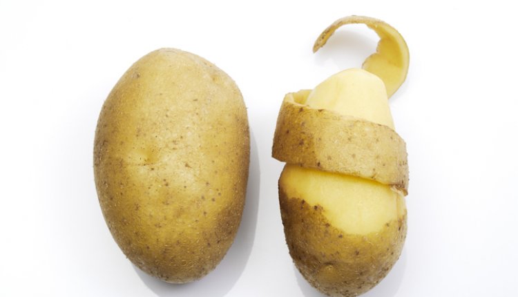 Aardappel met of zonder schil