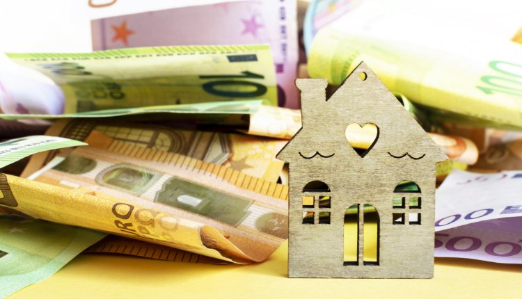 Huis hypotheek euro
