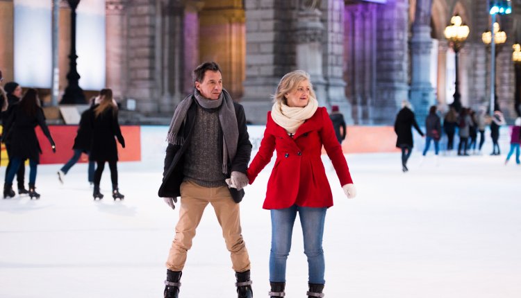 Kerstmarkt schaatsbaan