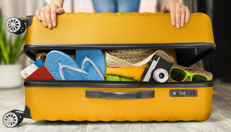 Bagage veel te grote koffer