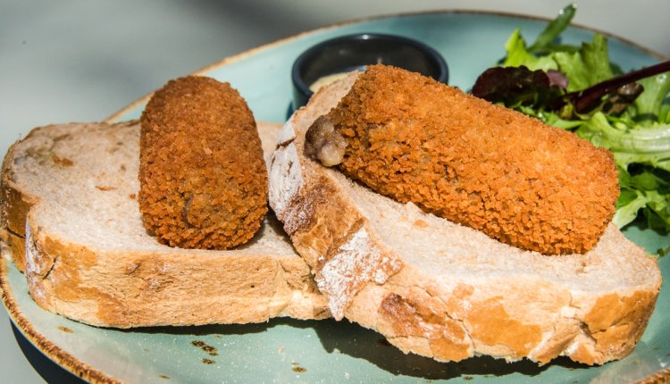Kroket op brood 