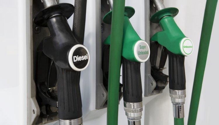 Diesel aan de pomp