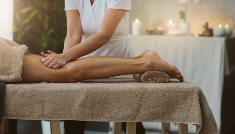 Massage in een Wellness centrum