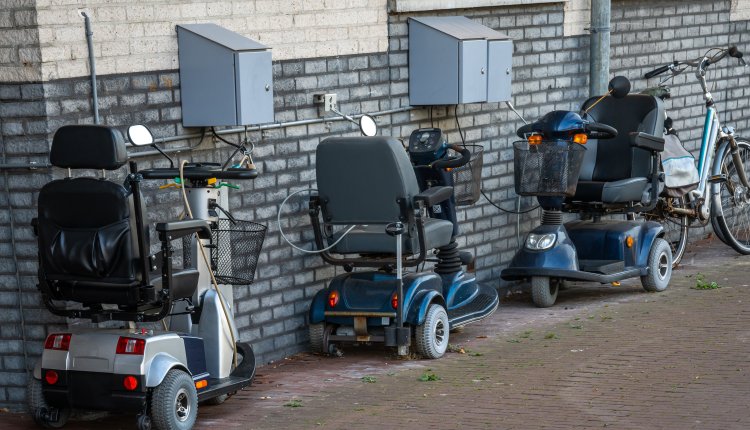 scootmobiel lader