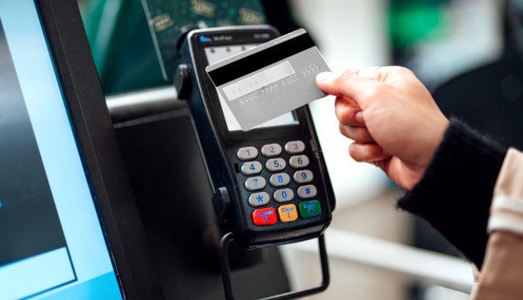 Zelfscankassa pinautomaat