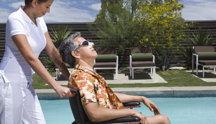 man operatie in het buitenland