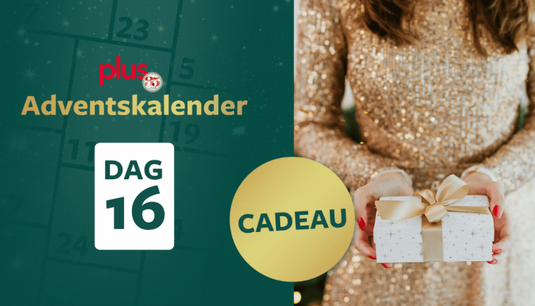 Plus Adventskalender Dag 16 Vrouw Met Cadeau Bookchoice