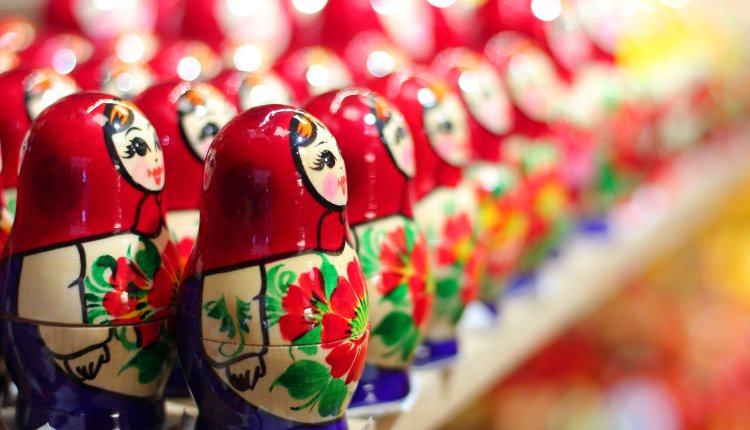 Matroesjka poppen