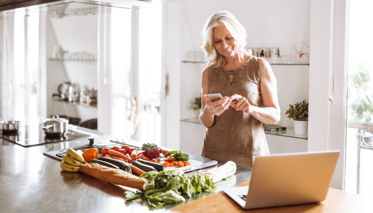 oudere vrouw wil afvallen