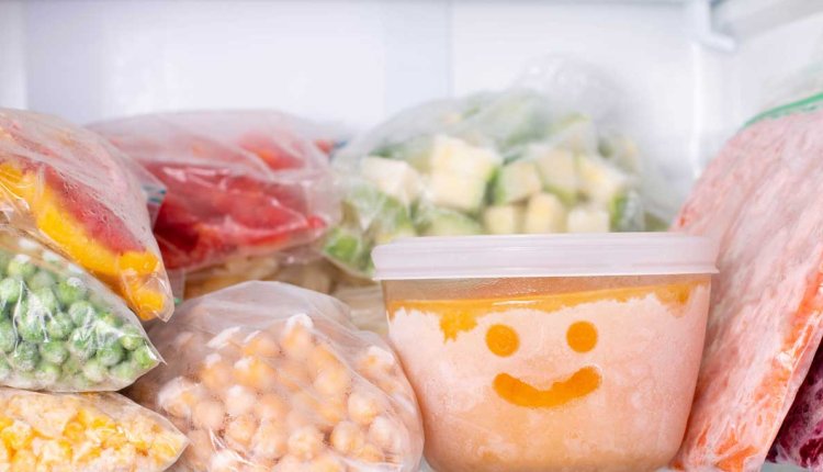 groente in de vriezer