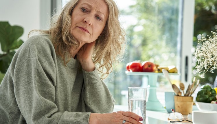 oudere vrouw wil afvallen