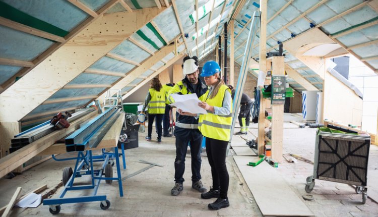 Zolder wordt verbouwd