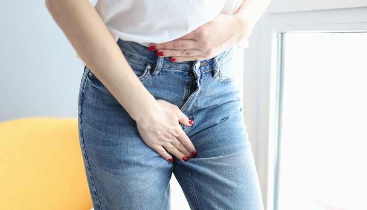 vrouw met pijn aan vagina