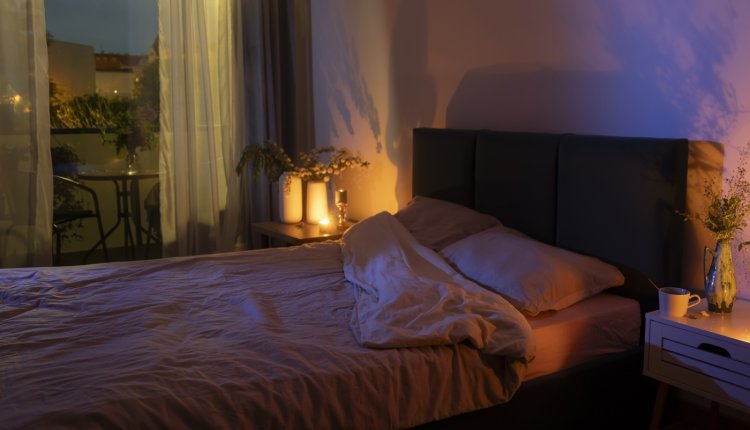 Sfeervol en veilig licht in de slaapkamer