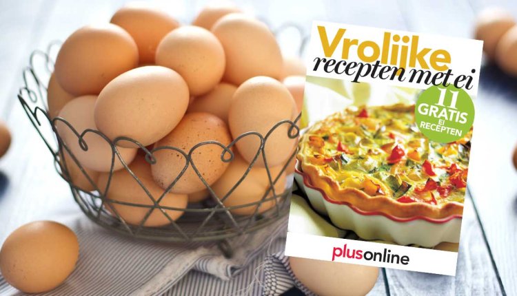 Receptenboekje met eirecepten