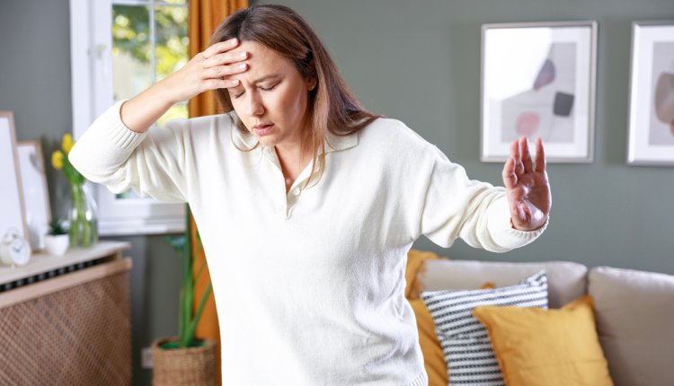 Vrouw heeft last van duizelingen