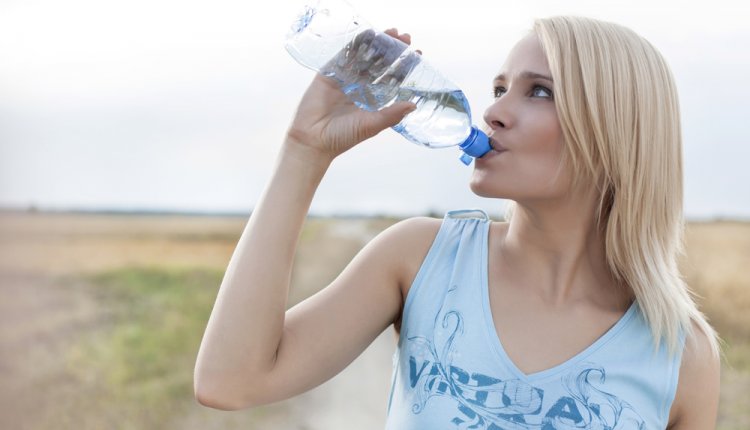 Water drinken Water drinken
