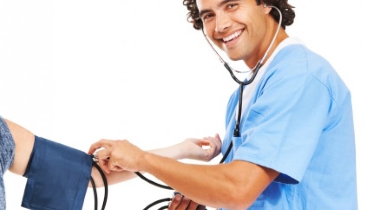 Dokter meet bloeddruk