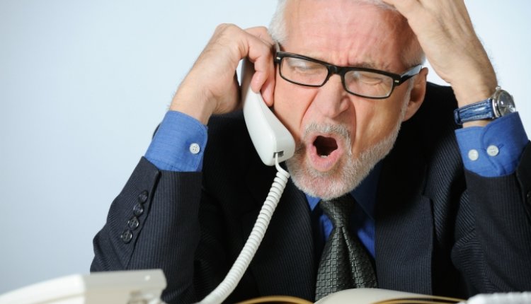 Senior workaholic