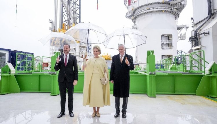 Filip en Mathilde besluiten Noors staatsbezoek op militaire basis