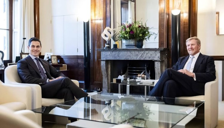 Koning ontvangt premier Jetten voor eerste wekelijkse gesprek