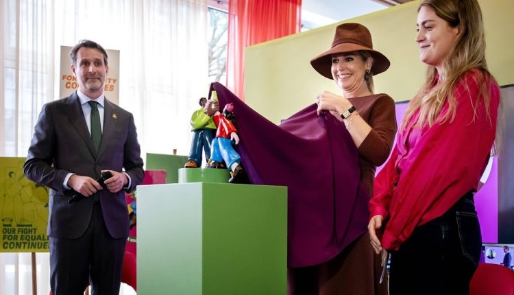 Máxima opent nieuw kantoor bij 70-jarig bestaan van Oxfam Novib  