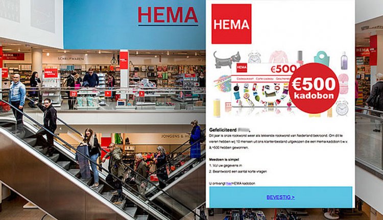 stijfheid abstract boeket Pas op voor valse winactie HEMA | PlusOnline