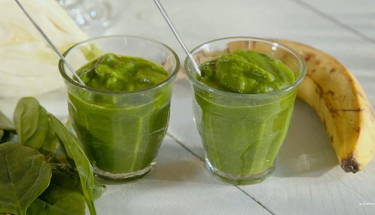 Groene groentesmoothie