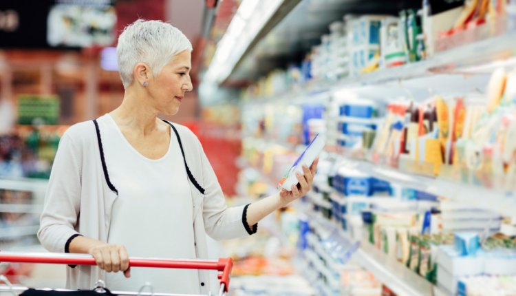 etiket lezen supermarkt