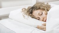 Slapen verkouden vrouw