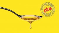 Lepeltje honing bij keelpijn