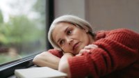 verdrietige vrouw