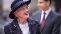 Deense koningin Margrethe viert Pasen op Jutland