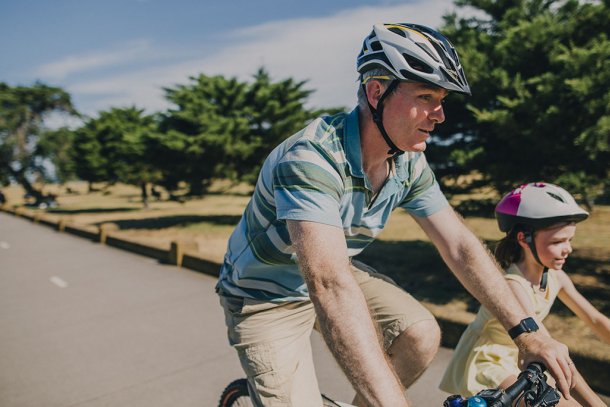 Zomer heet fietsen