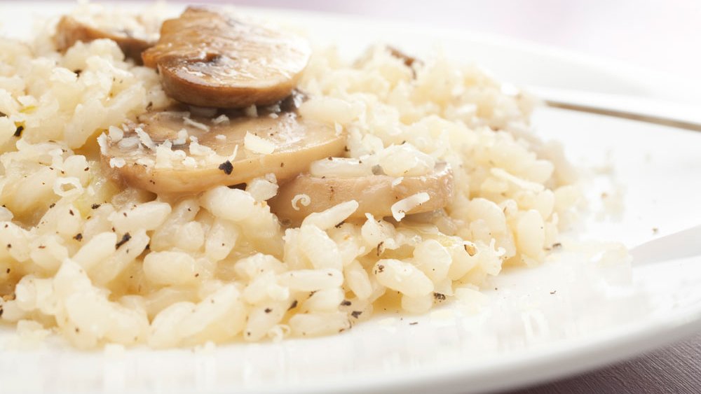Risotto met paddenstoelen