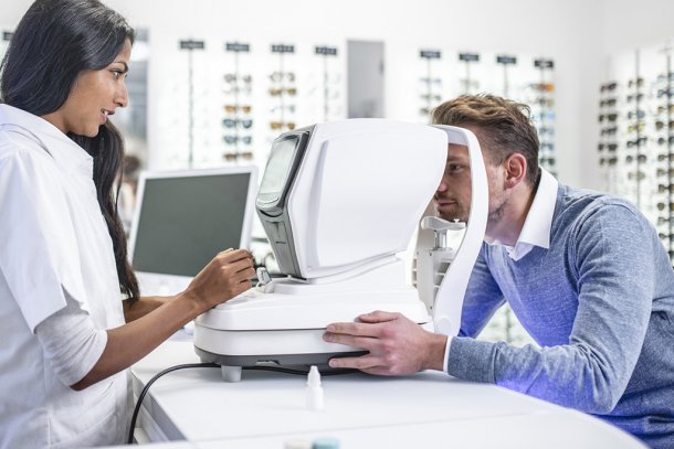 Ogen dokter opticien
