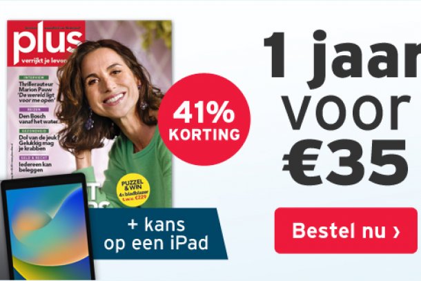 Abonnement Plus Magazine met kans op iPad