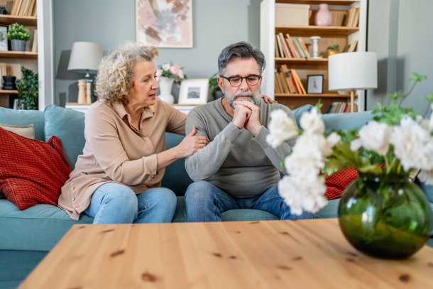 Ouder koppel heeft geen zin om te gaan koken