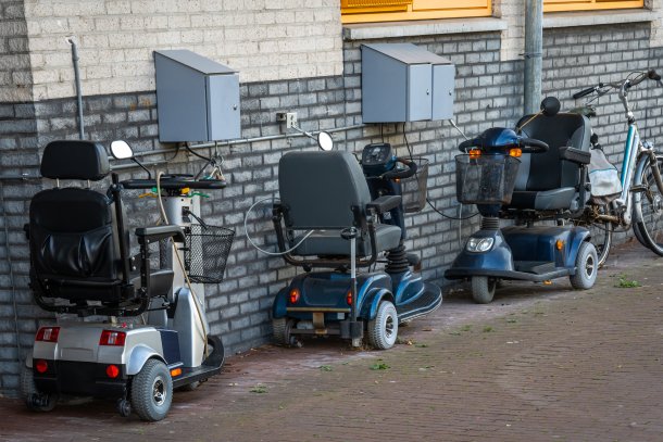scootmobiel lader