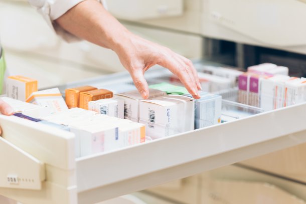 medicijnen in apotheek