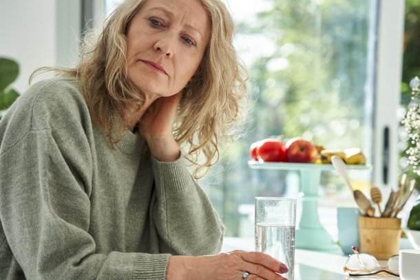 oudere vrouw wil afvallen