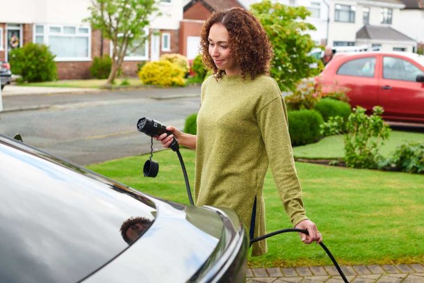 Elektrische auto opladen