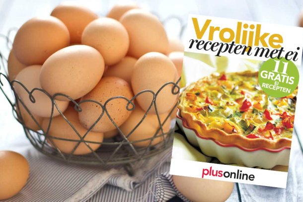 Receptenboekje met eirecepten